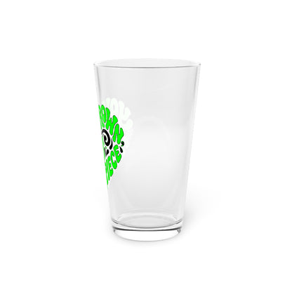 Your crown my masterpiece Beer Glass