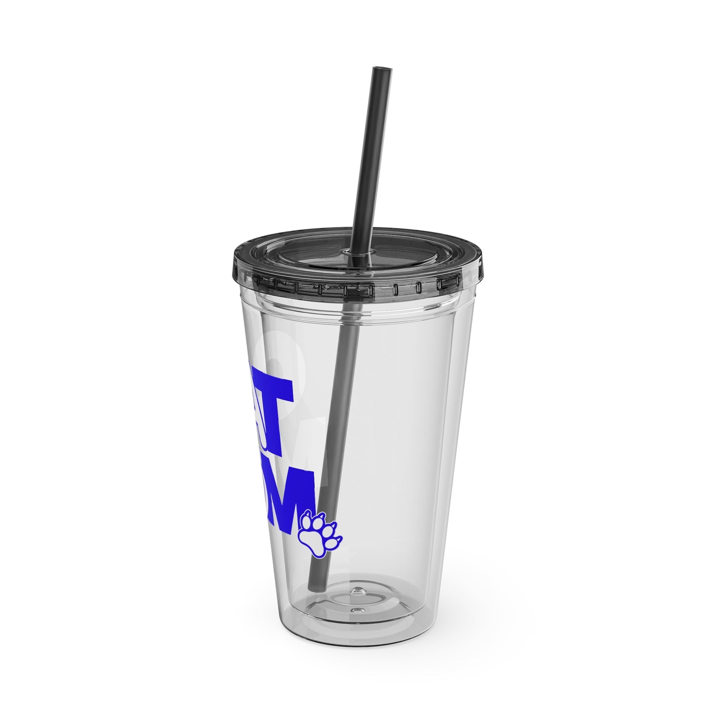 Cat mom blue Insulated Cup