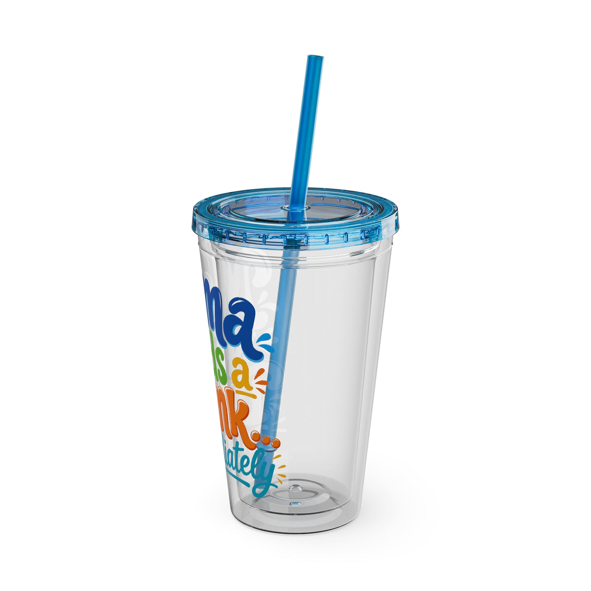 Mama needs a drank immediately Insulated Cup