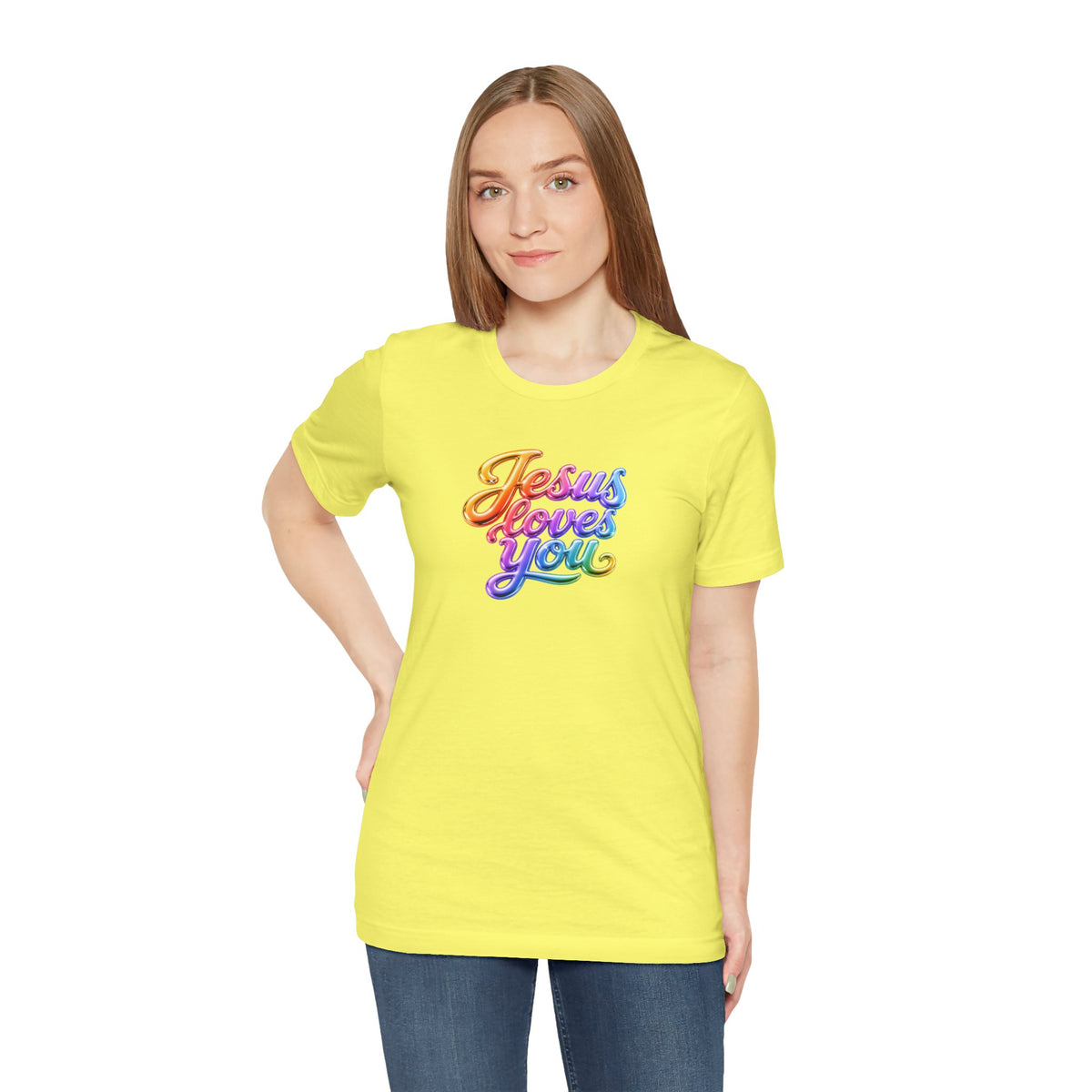 Jesus loves you T-shirt