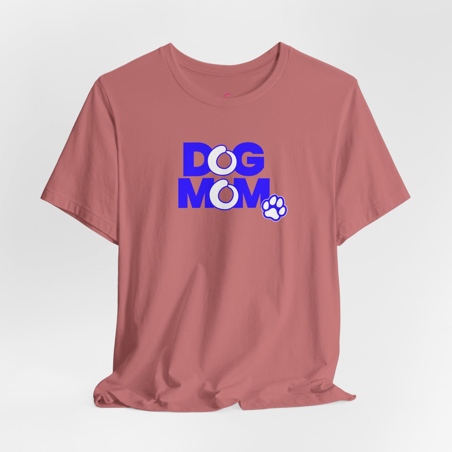 Dog mom blue T-shirt