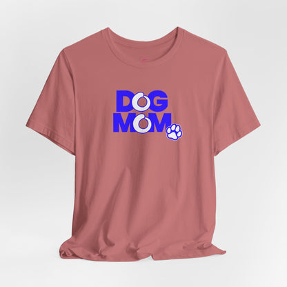 Dog mom blue T-shirt