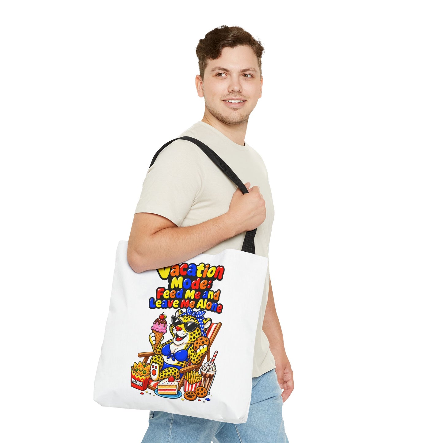 Vacation mode feed me and leave me alone Tote Bag
