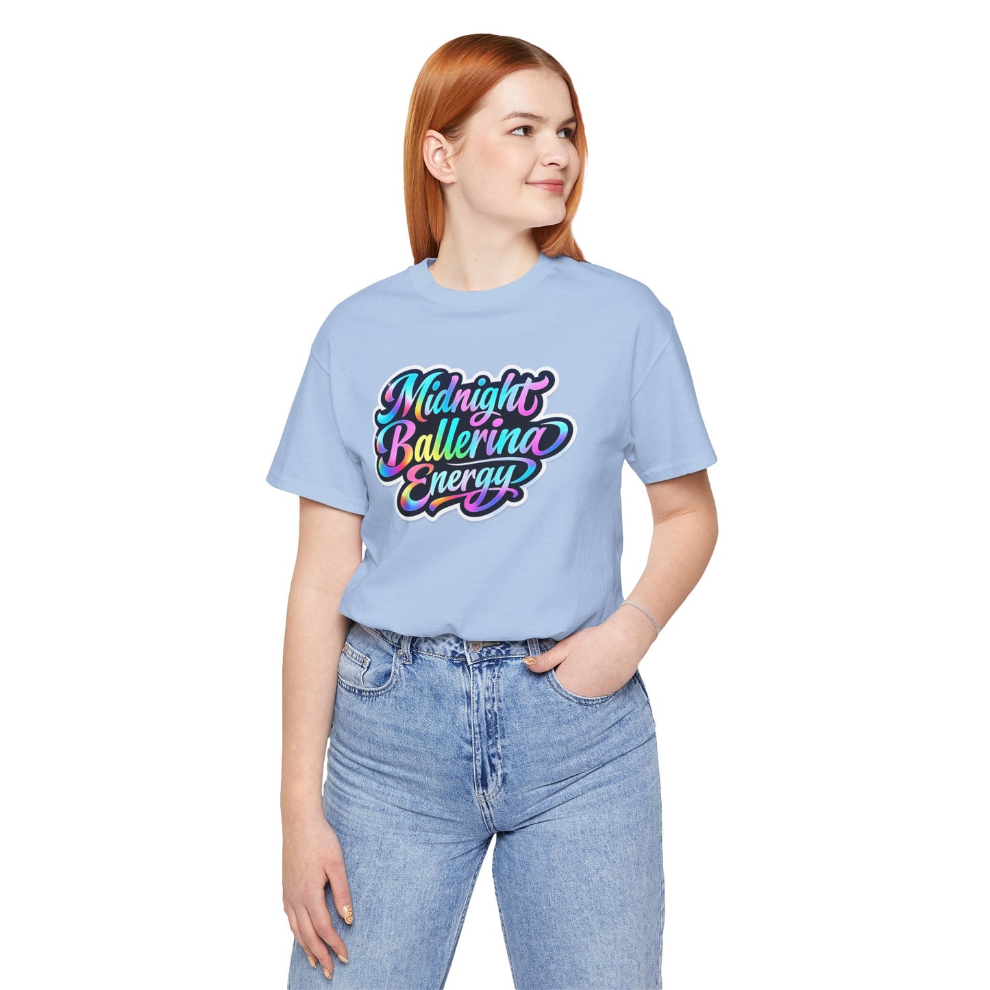 Midnight ballerina energy T-shirt