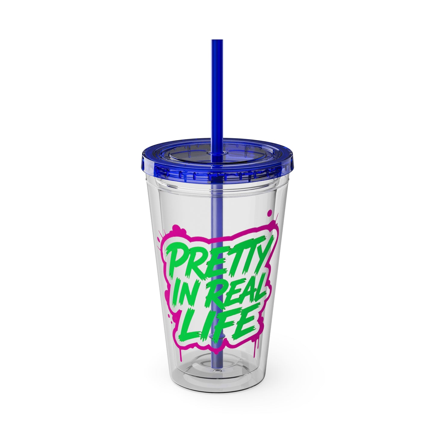 Pretty in real life Clear Insulated Cup