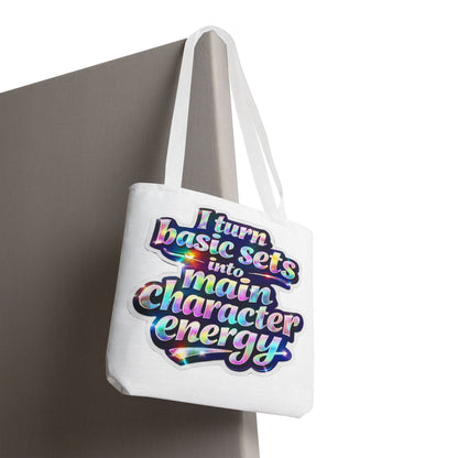 I turn basic sets into main character energy Tote Bag