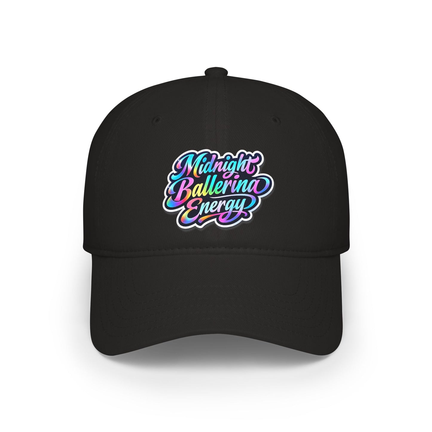 Midnight ballerina energy Baseball Cap