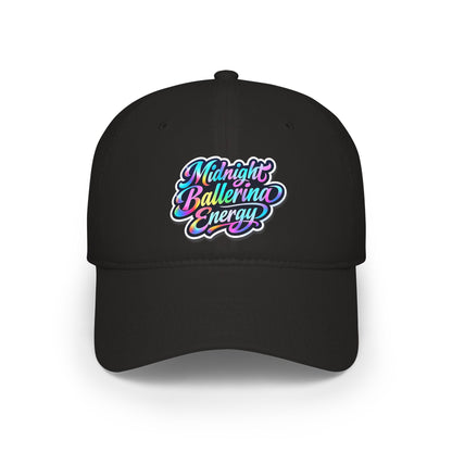 Midnight ballerina energy Baseball Cap