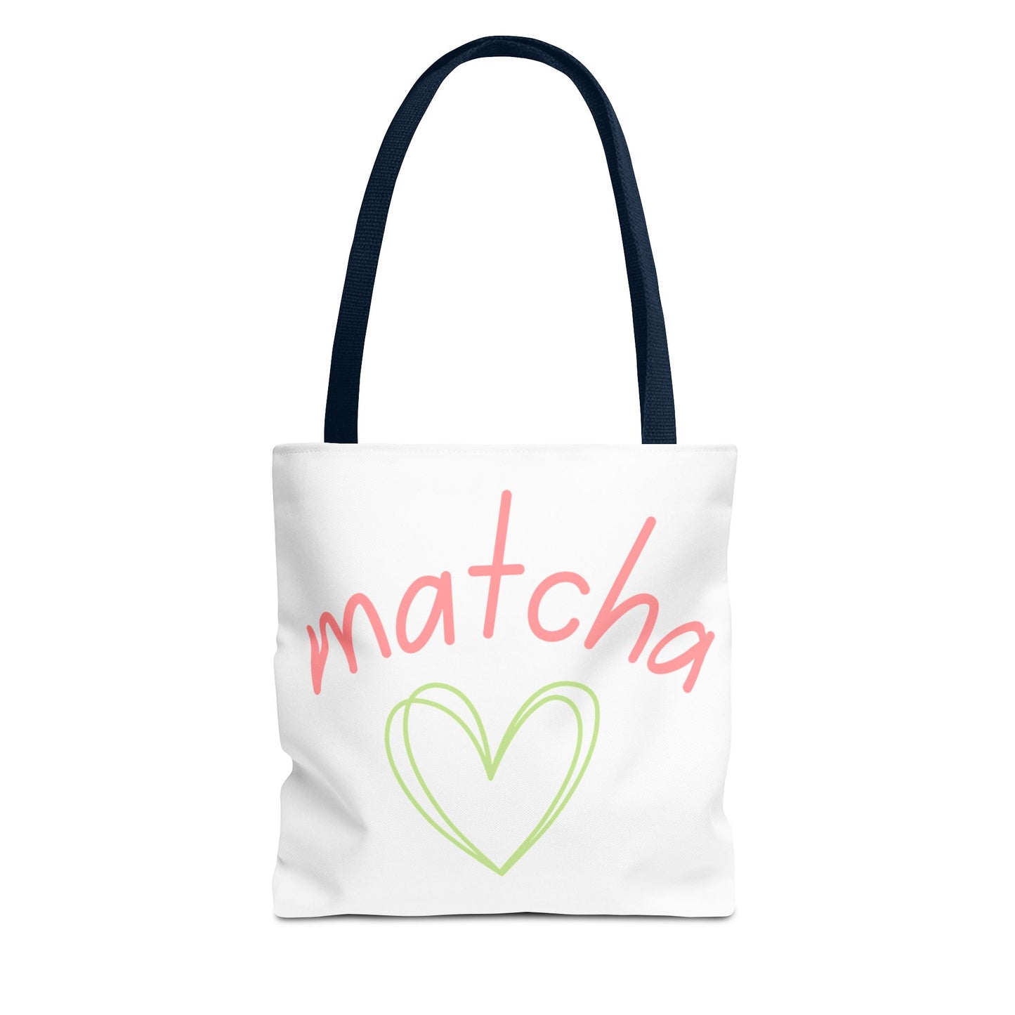 Matcha Heart Tote Bag