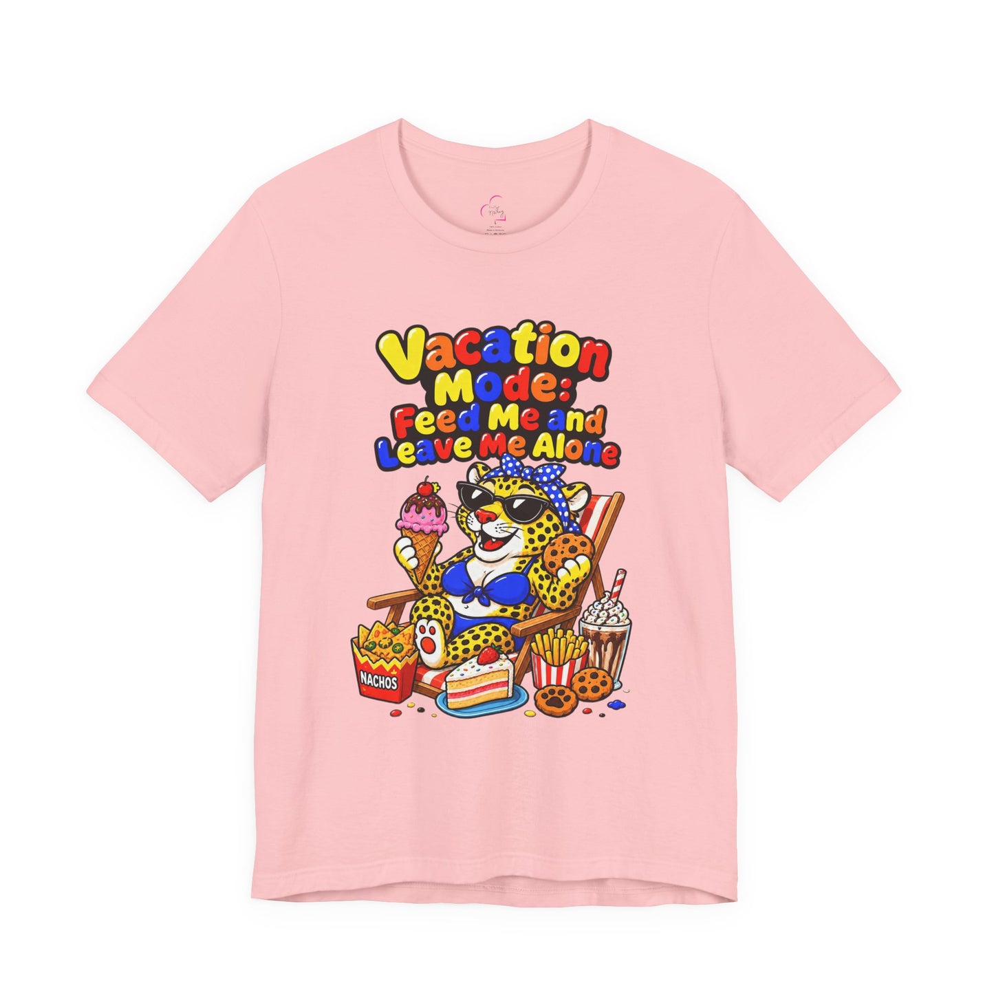 Vacation mode feed me and leave me alone T-shirt