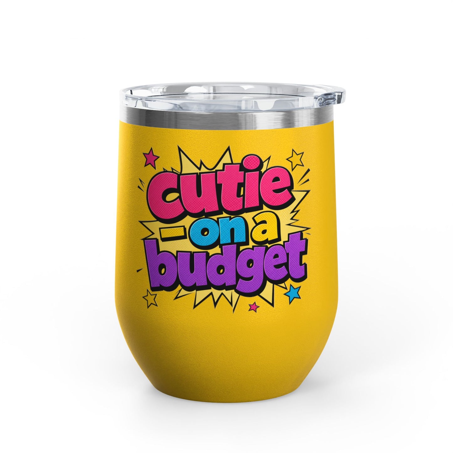 Cutie on a budget Tumbler