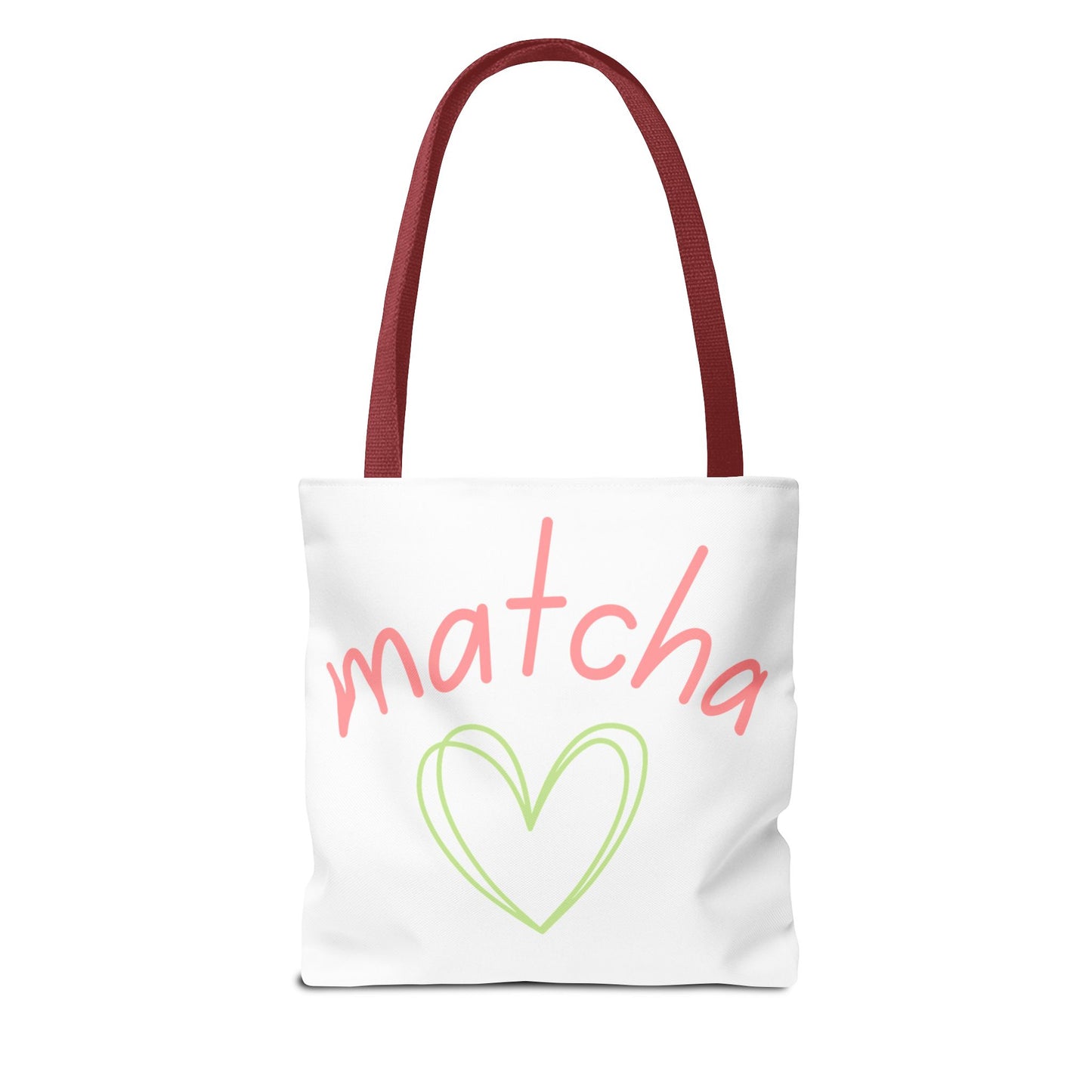Matcha Heart Tote Bag