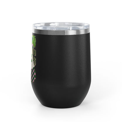 Matcha made me do it Wine Tumbler