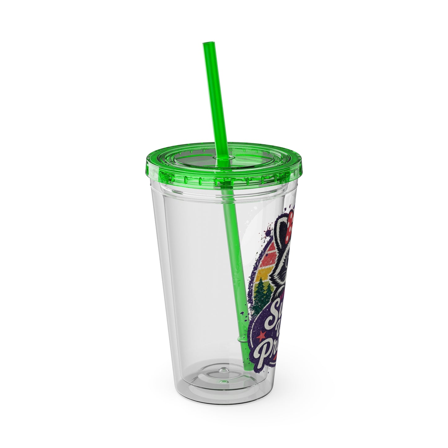 Sweet until provoked Clear Insulated Cup