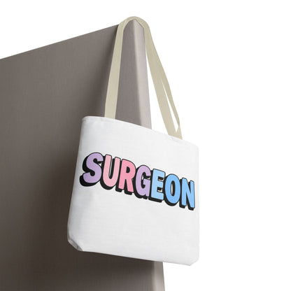 SURGEON faux sticker Tote Bag