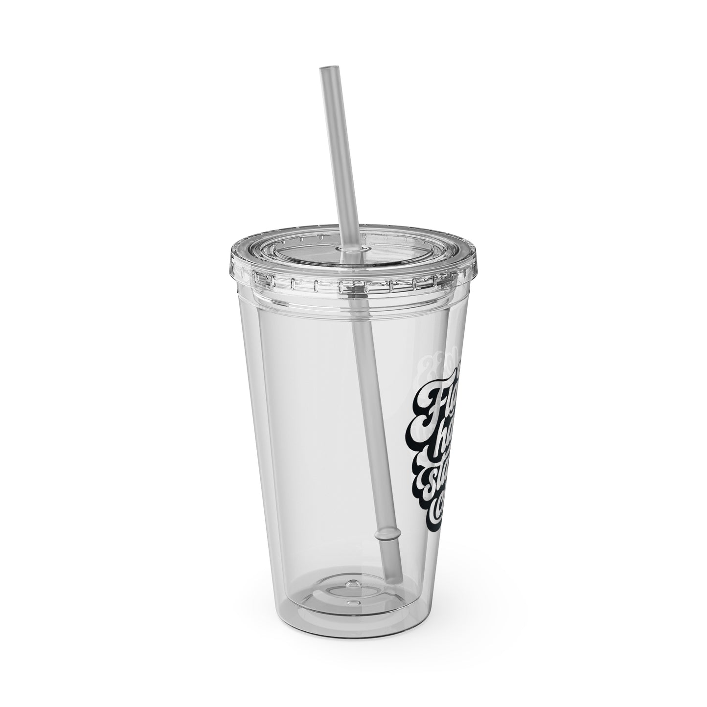 Flawless hair starts in my chair Clear Insulated Cup