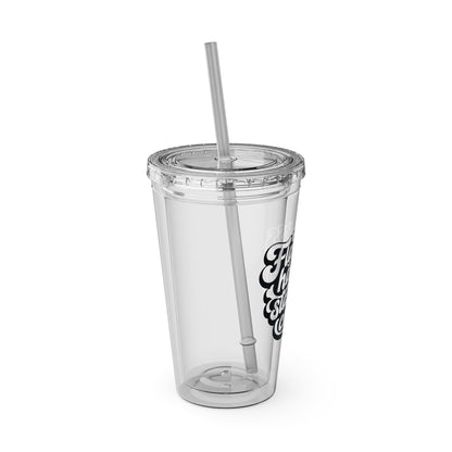 Flawless hair starts in my chair Clear Insulated Cup