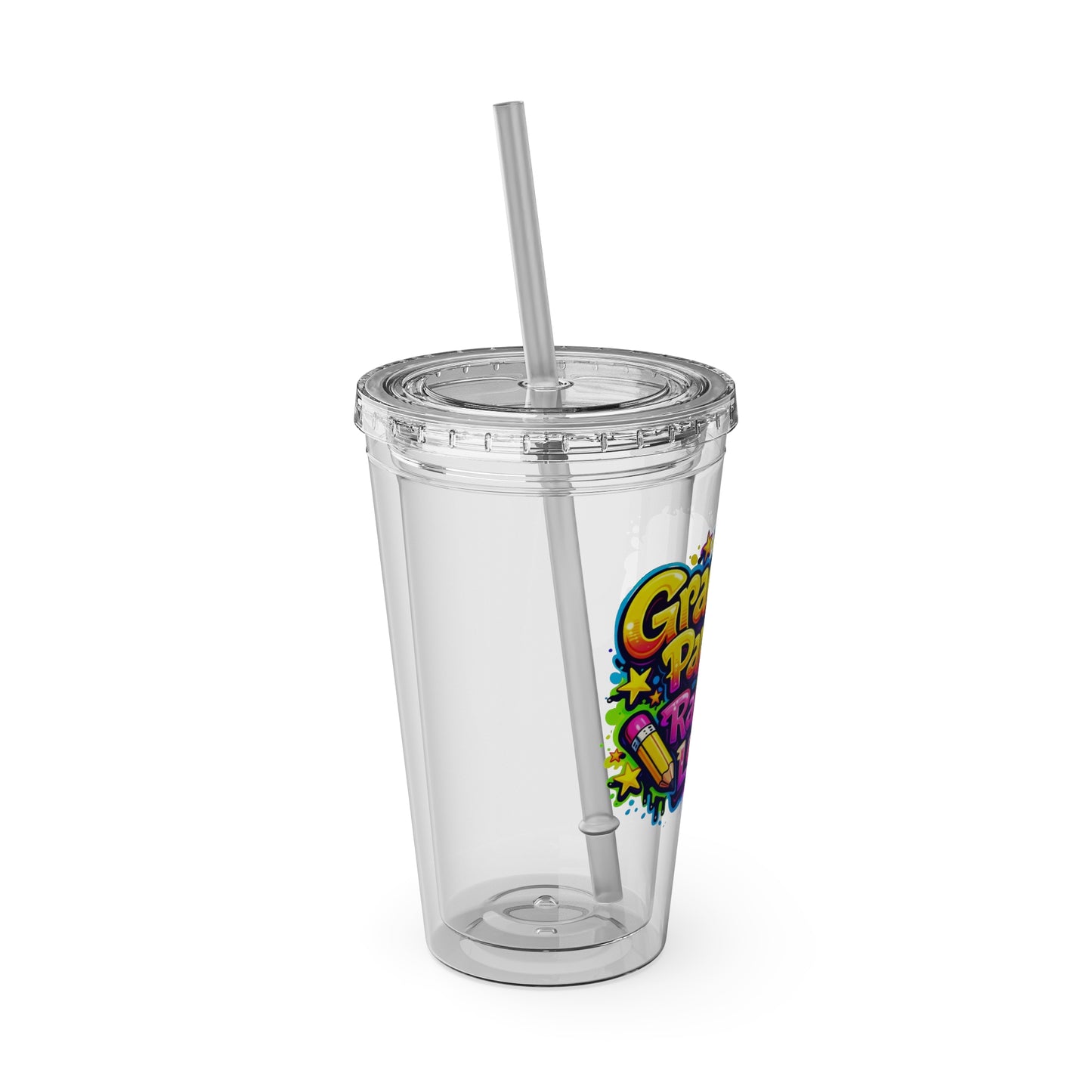 Grading papers & raising legends Clear Insulated Cup