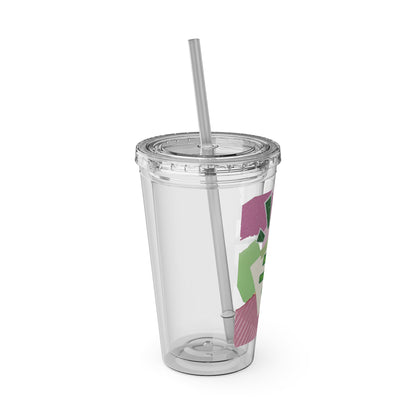 Matcha made me do it  Clear Insulated Cup