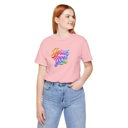 Jesus loves you T-shirt