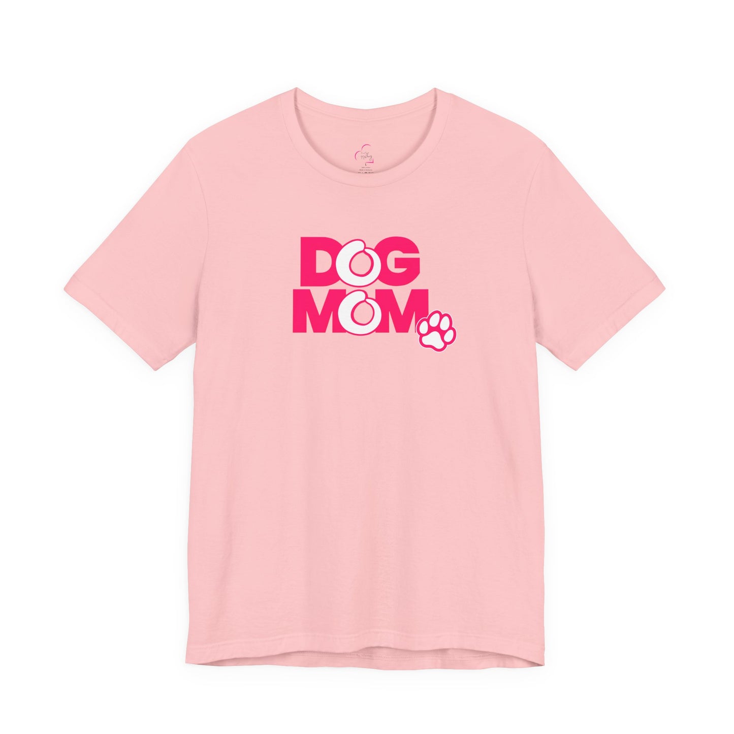 Dog mom pink T-shirt