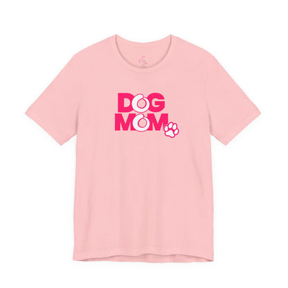 Dog mom pink T-shirt
