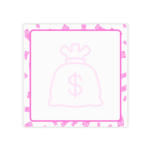 Money Bag Post-it Note Pads