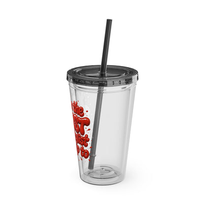 Yes, I'm the STYLIST your stylist looks up to Clear Insulated Cup