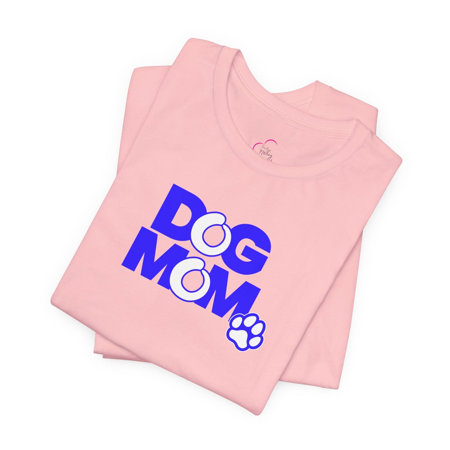 Dog mom blue T-shirt