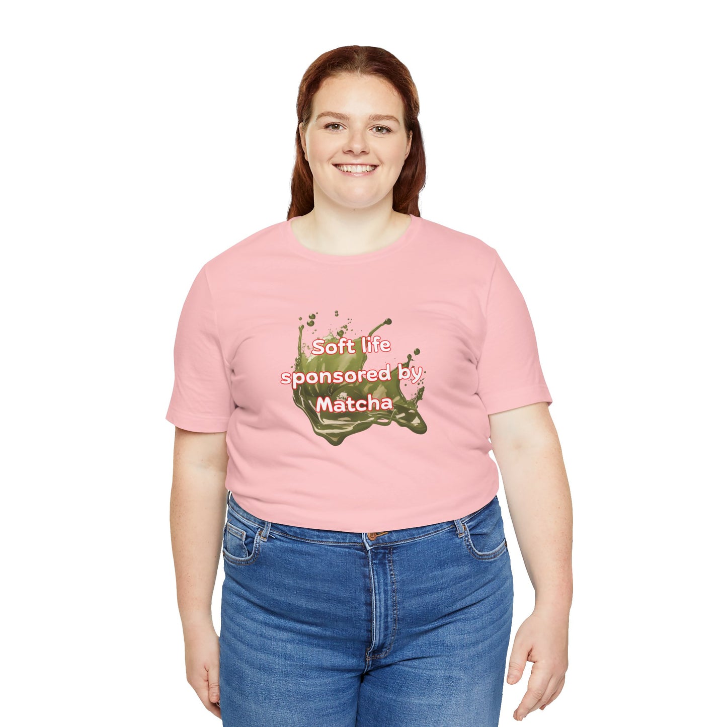 Soft life sponsored by Matcha T-shirt