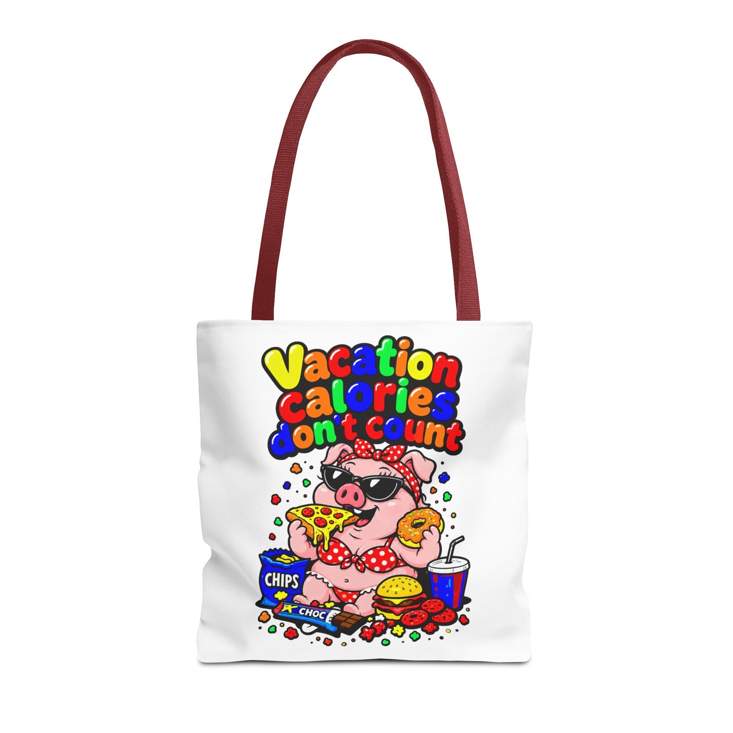 Vacation calories don't count Tote Bag