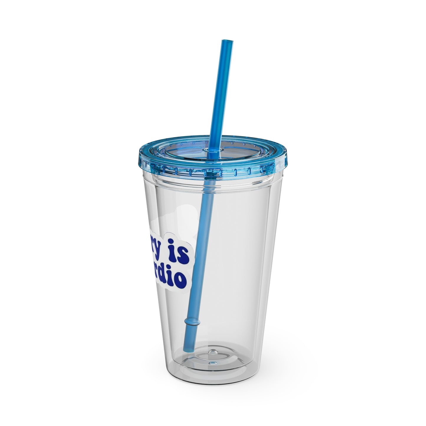 Surgery is my cardio Clear Insulated Cup