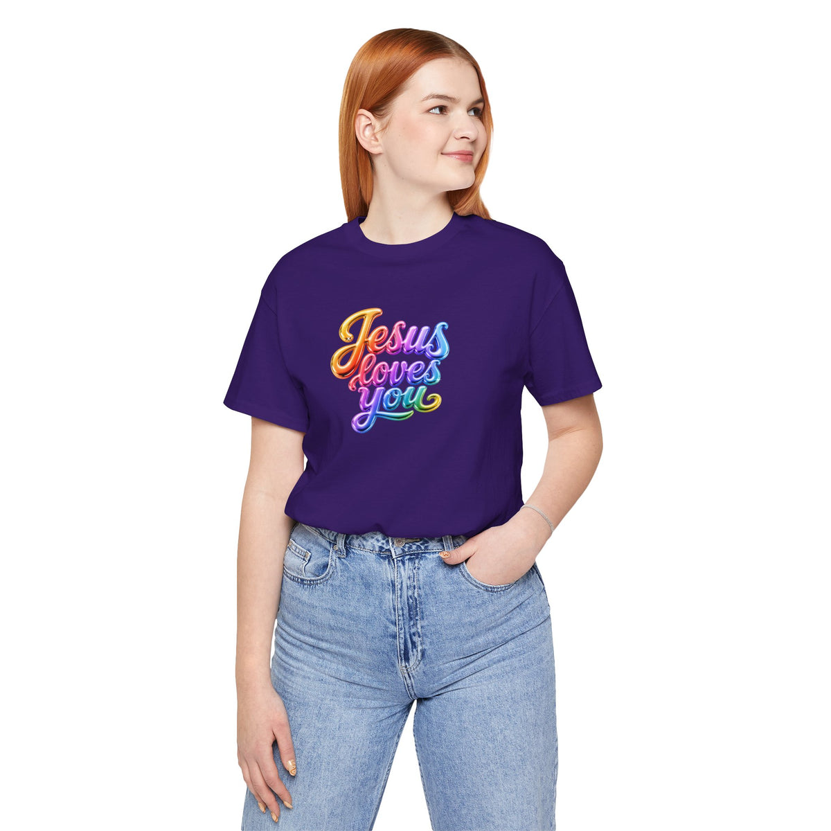 Jesus loves you T-shirt