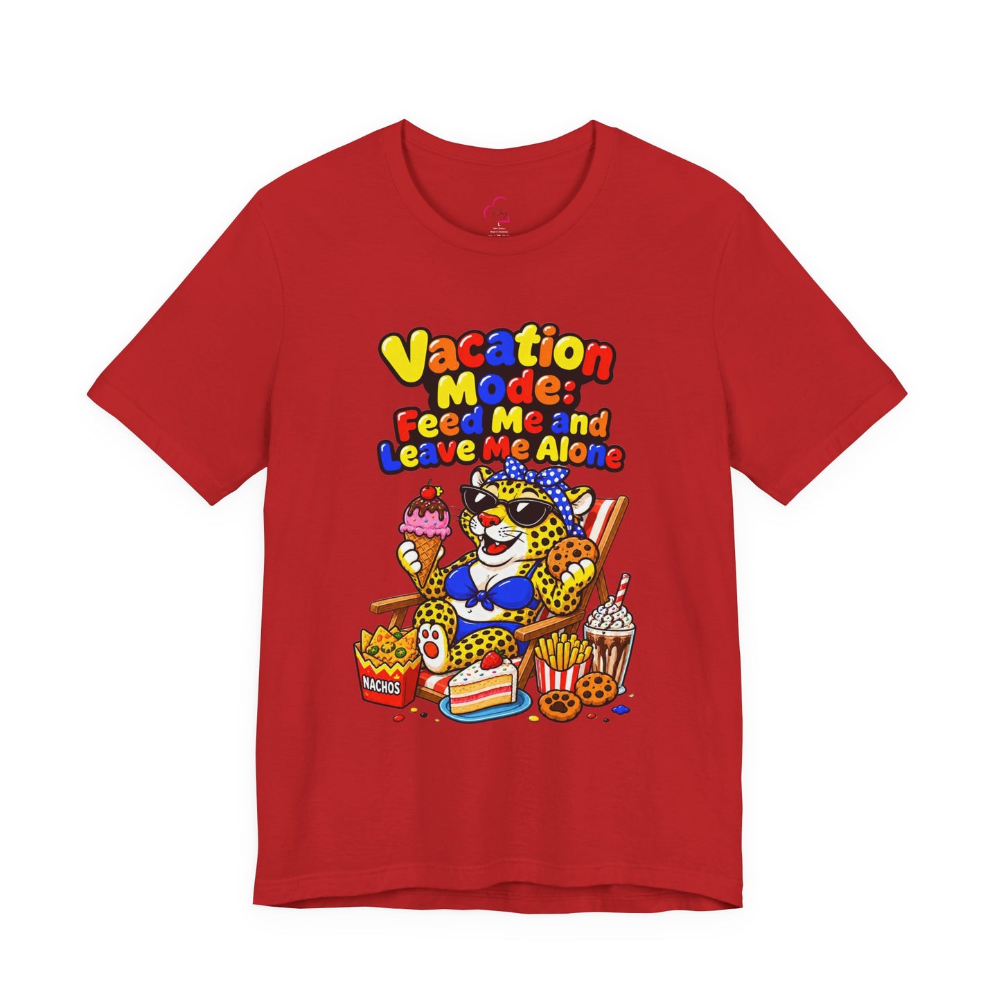 Vacation mode feed me and leave me alone T-shirt