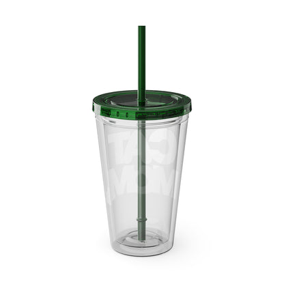 Cat mom pink Insulated Cup