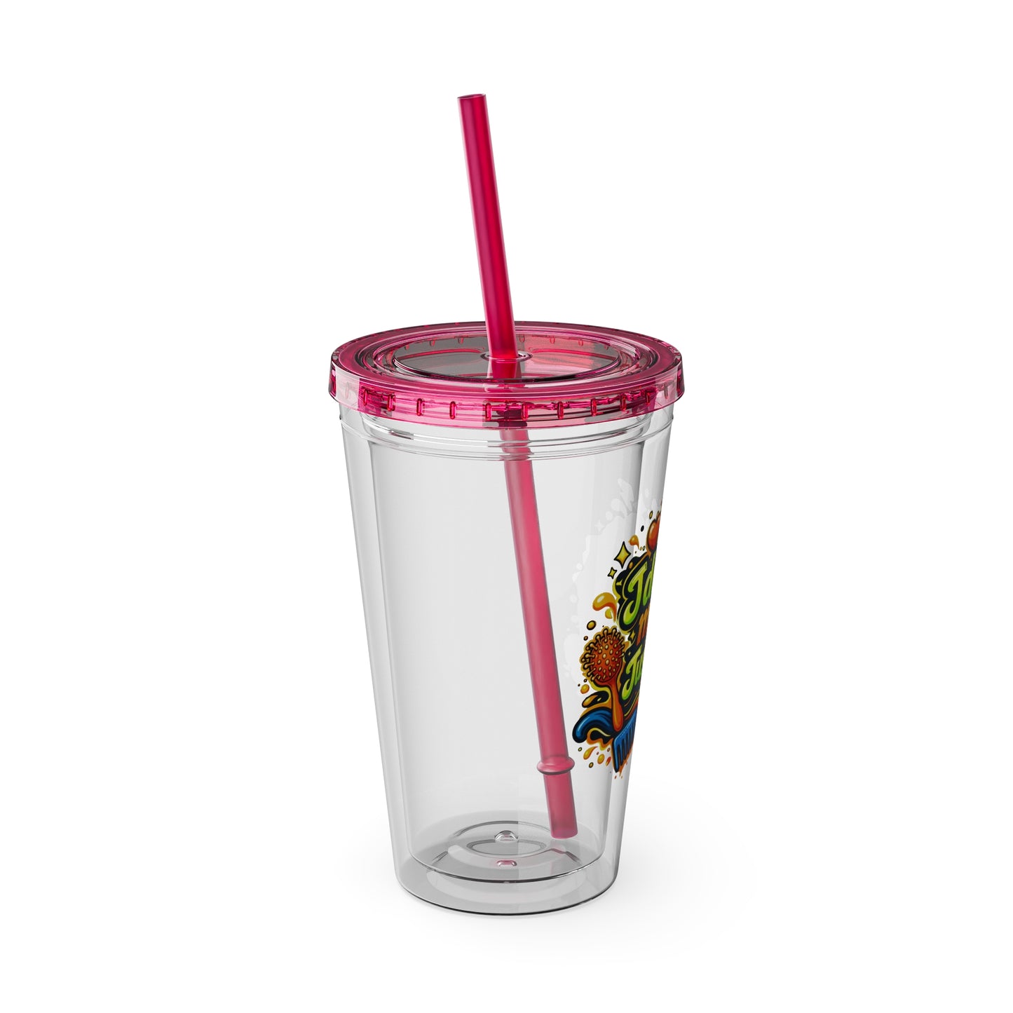 I don't do magic. Just hair Clear Insulated Cup