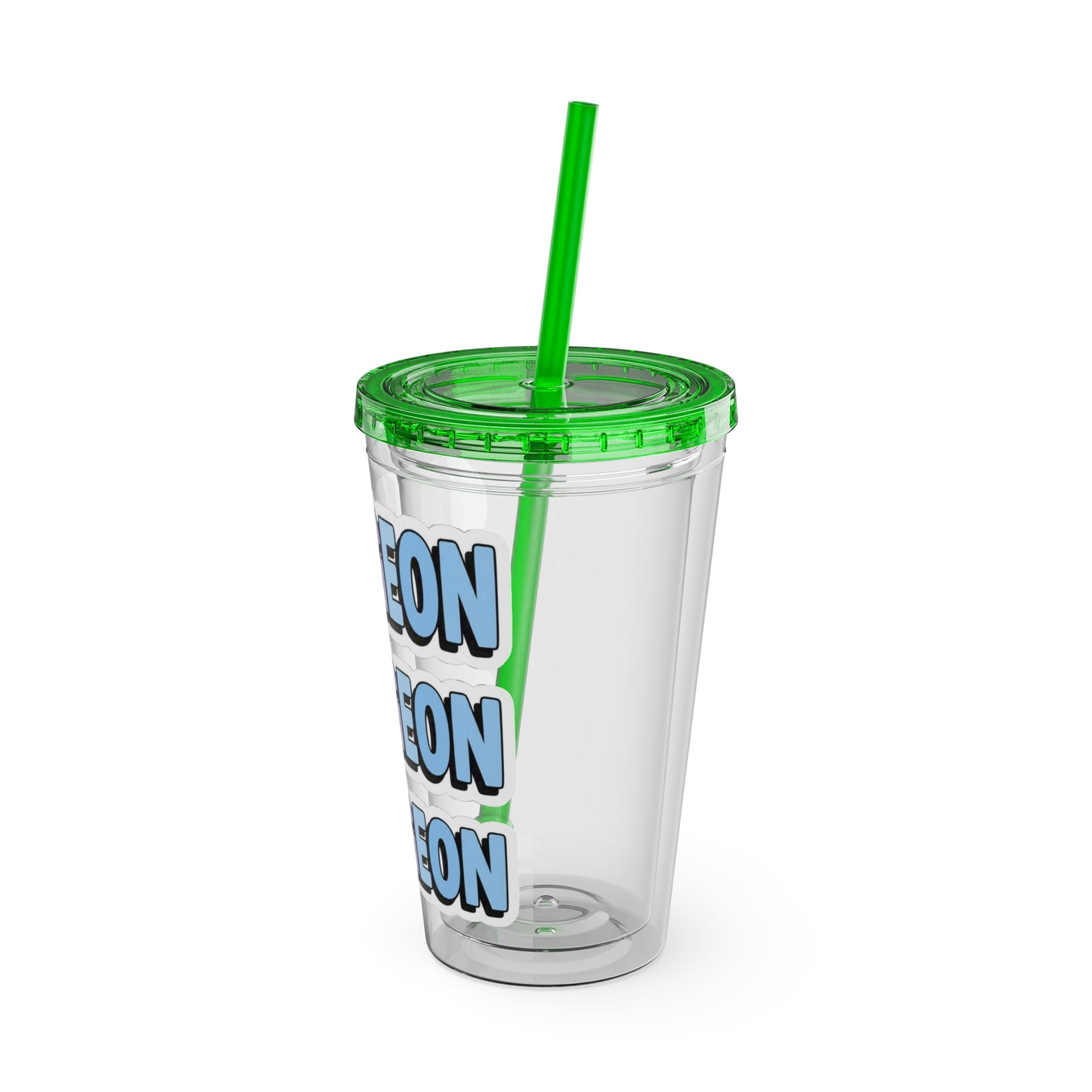 SURGEON faux sticker Clear Insulated Cup