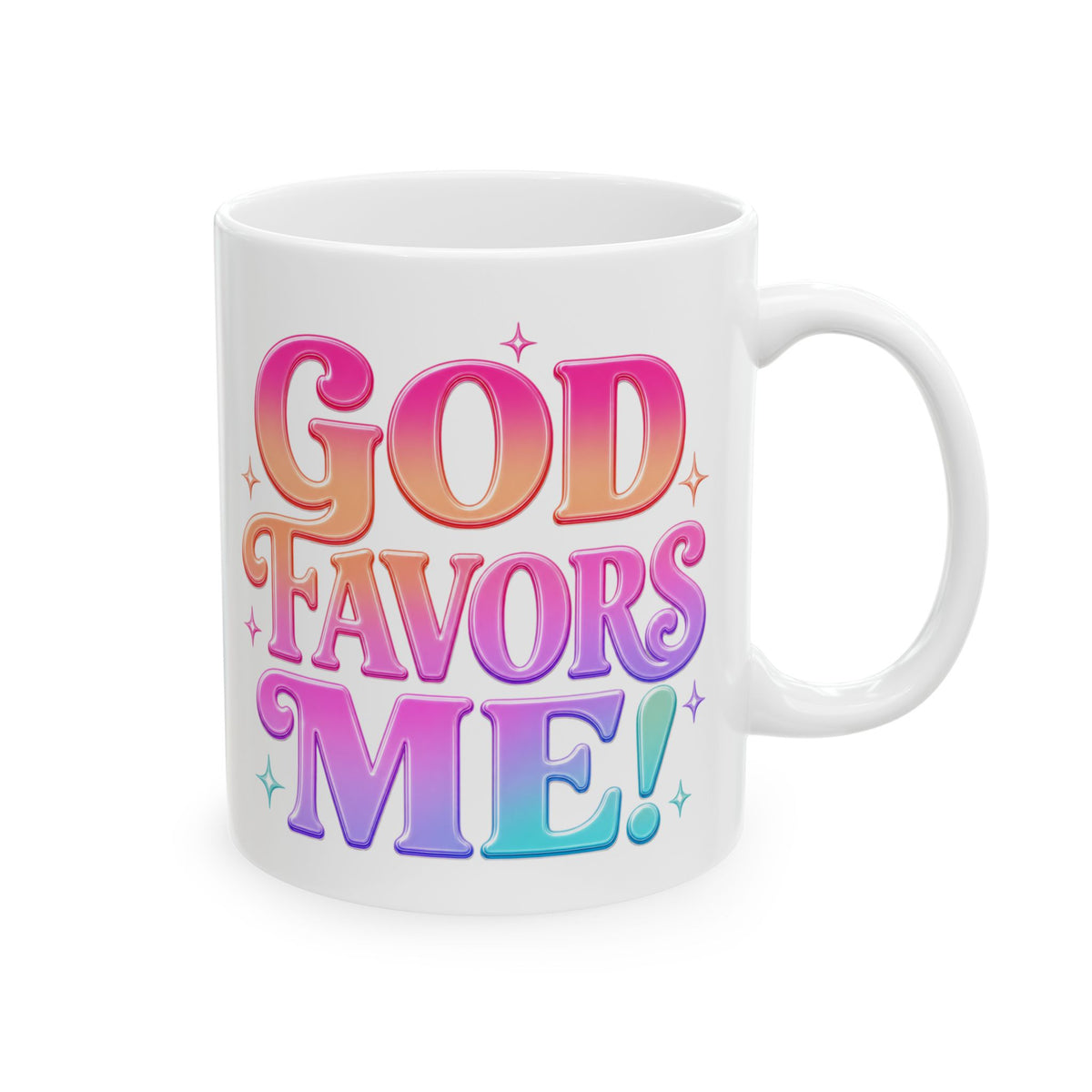 GOD favors me! Mug