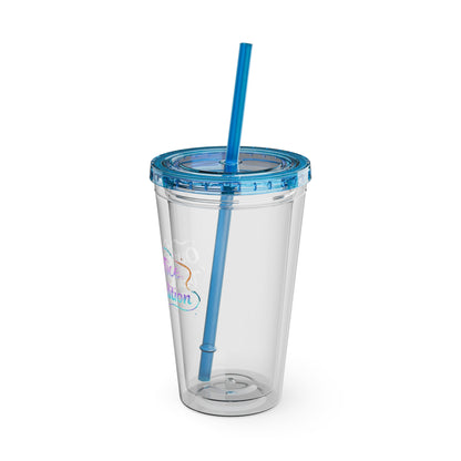 Out of office teacher edition Clear Insulated Cup