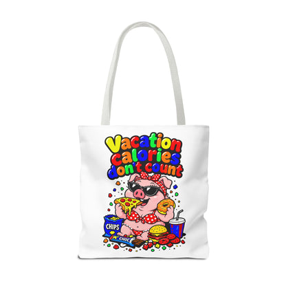 Vacation calories don't count Tote Bag