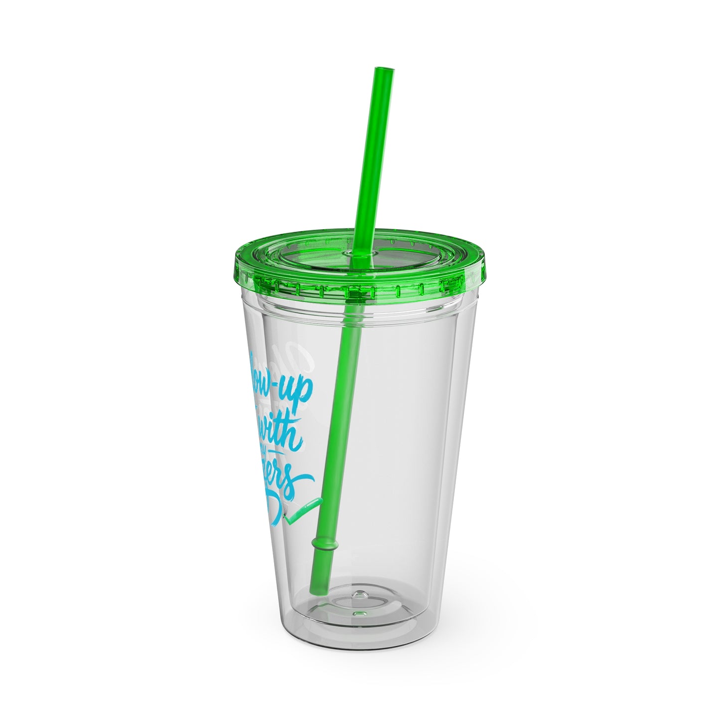 Your glow up starts with my tweezers Clear Insulated Cup
