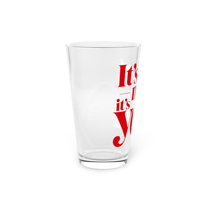 Them kids been kiddin all damn day Beer Glass