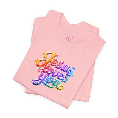 Jesus loves you T-shirt