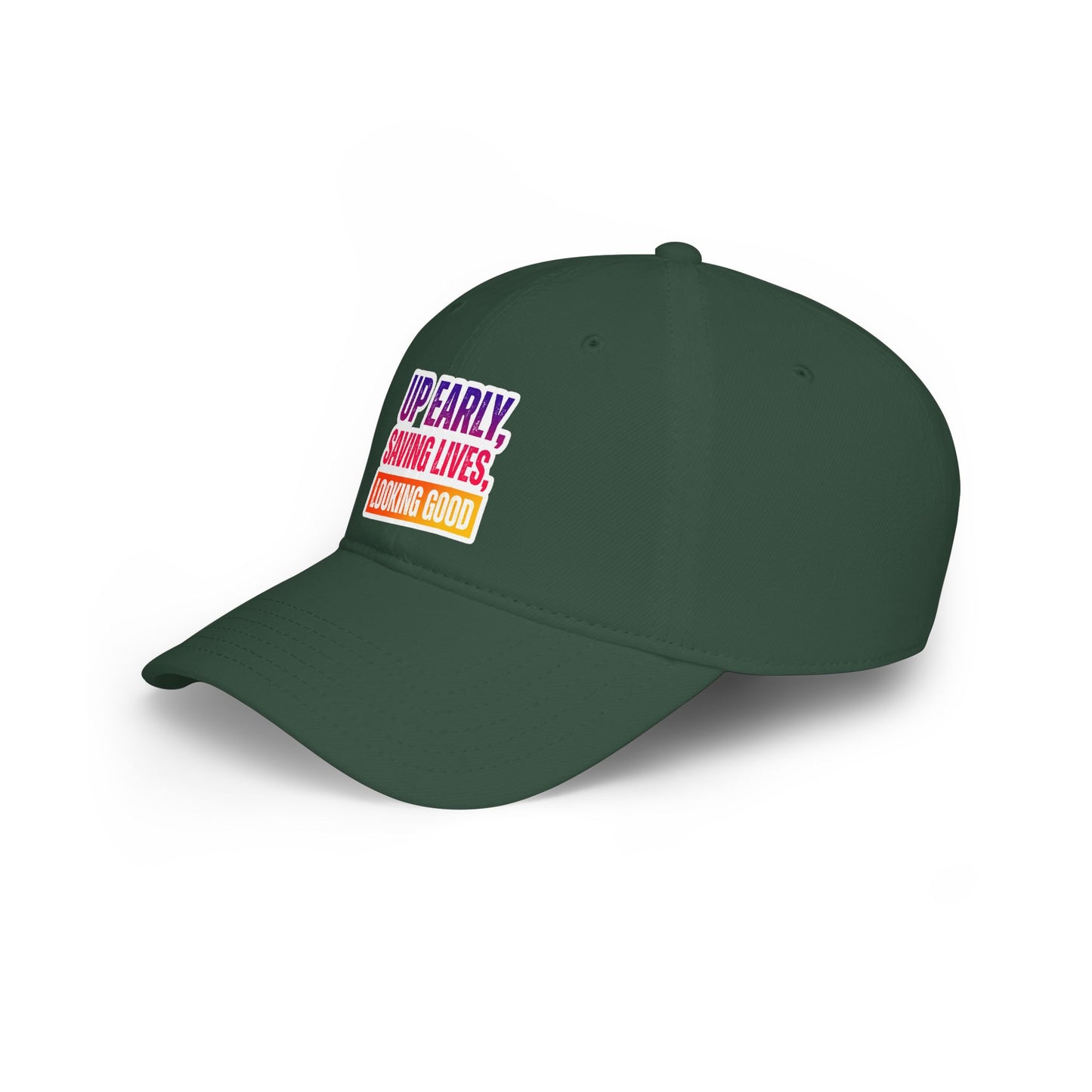 Up early, saving lives, looking good Baseball Cap
