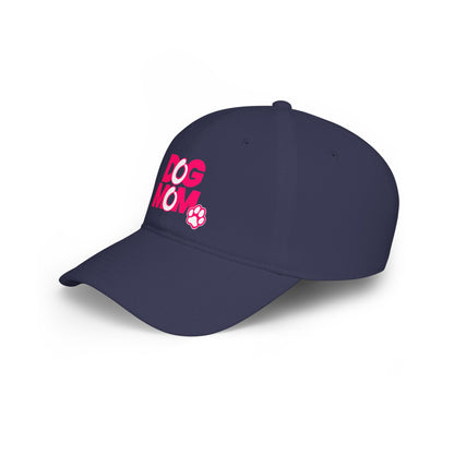 Dog mom pink Baseball Cap