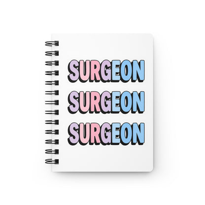 SURGEON faux sticker Journal