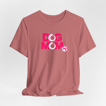 Dog mom pink T-shirt