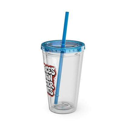 I turn faces into main character moments Insulated Cup