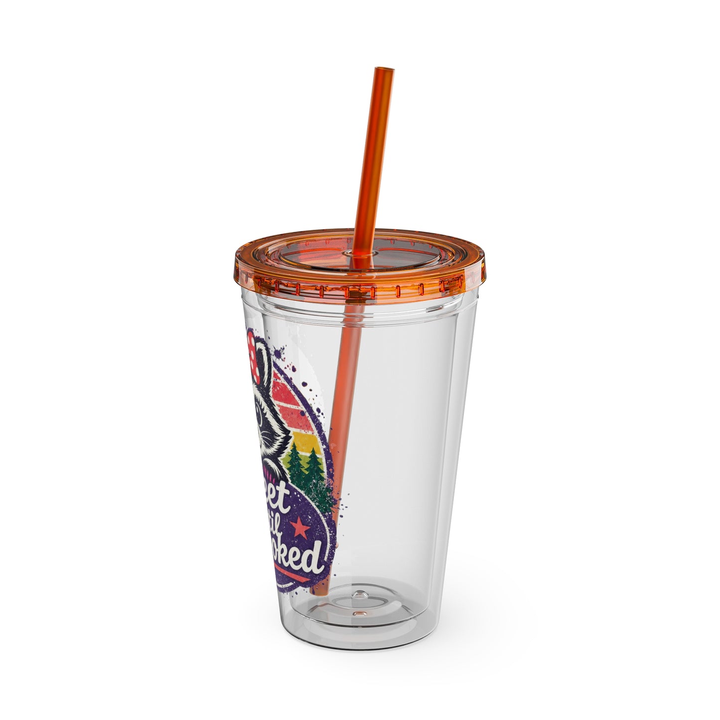 Sweet until provoked Clear Insulated Cup