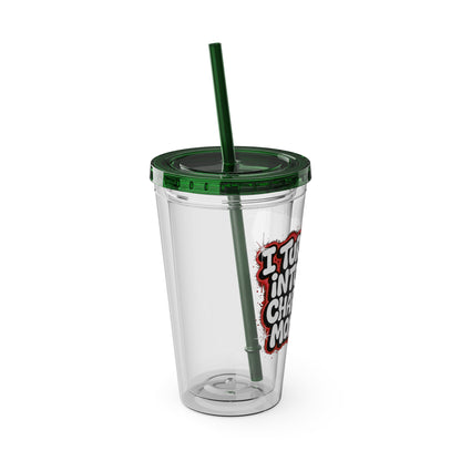 I turn faces into main character moments Insulated Cup